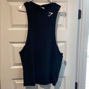 Gymshark Black Muscle Tank